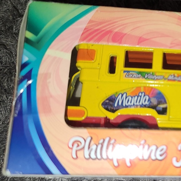 philippine jeepney die cast pull back action toy nib - Picture 1 of 4